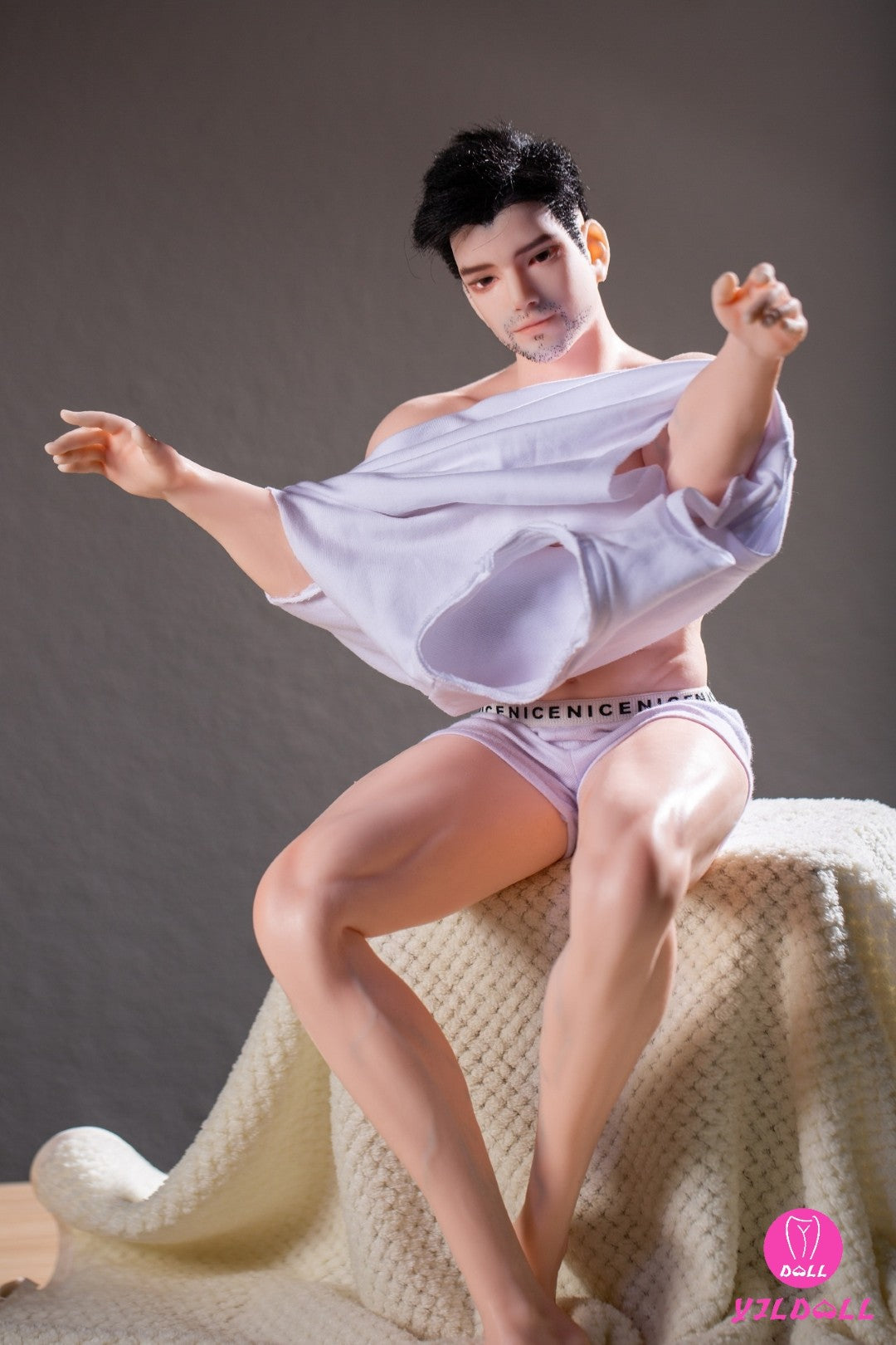 Brian Male Sex Doll (YJL Doll 62cm MD016 σιλικόνη)