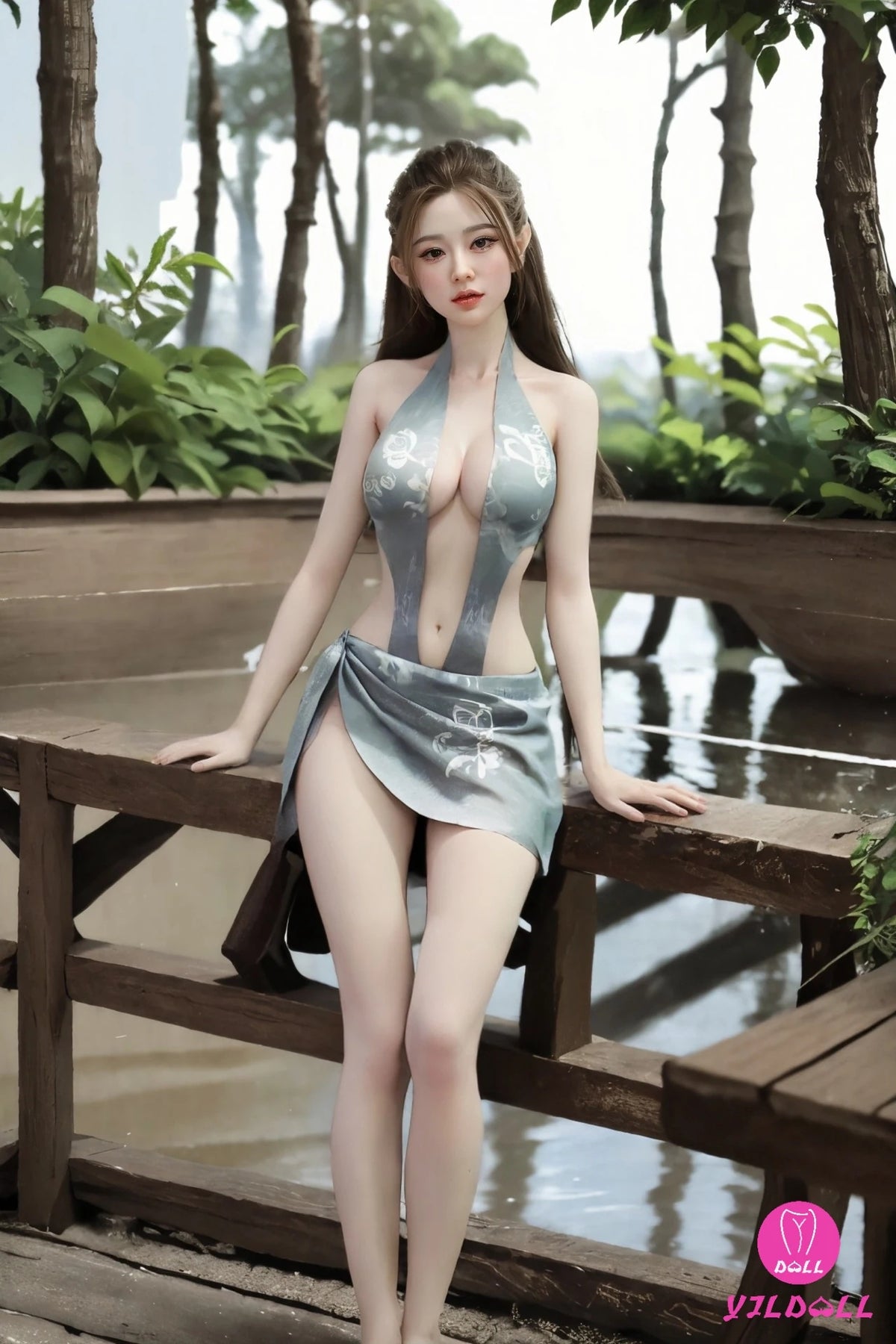 Elliott Sex doll (YJL Doll 168cm E-cup #402 TPE+silicone)