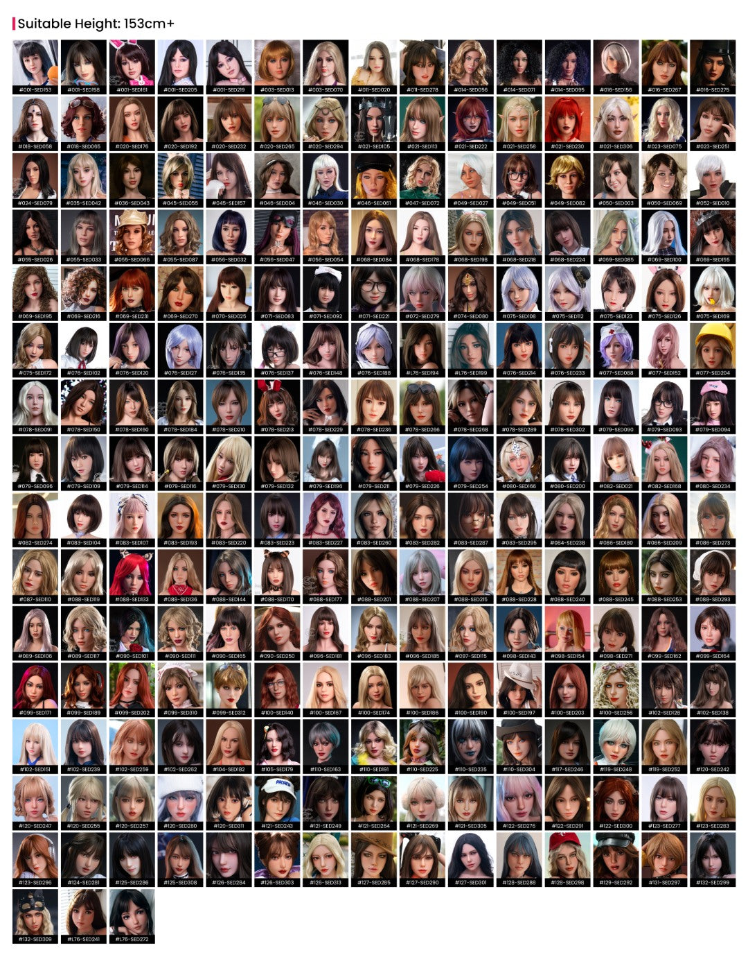 Επιπλέον κεφάλι (SE-Doll Πρωτότυπο TPE)