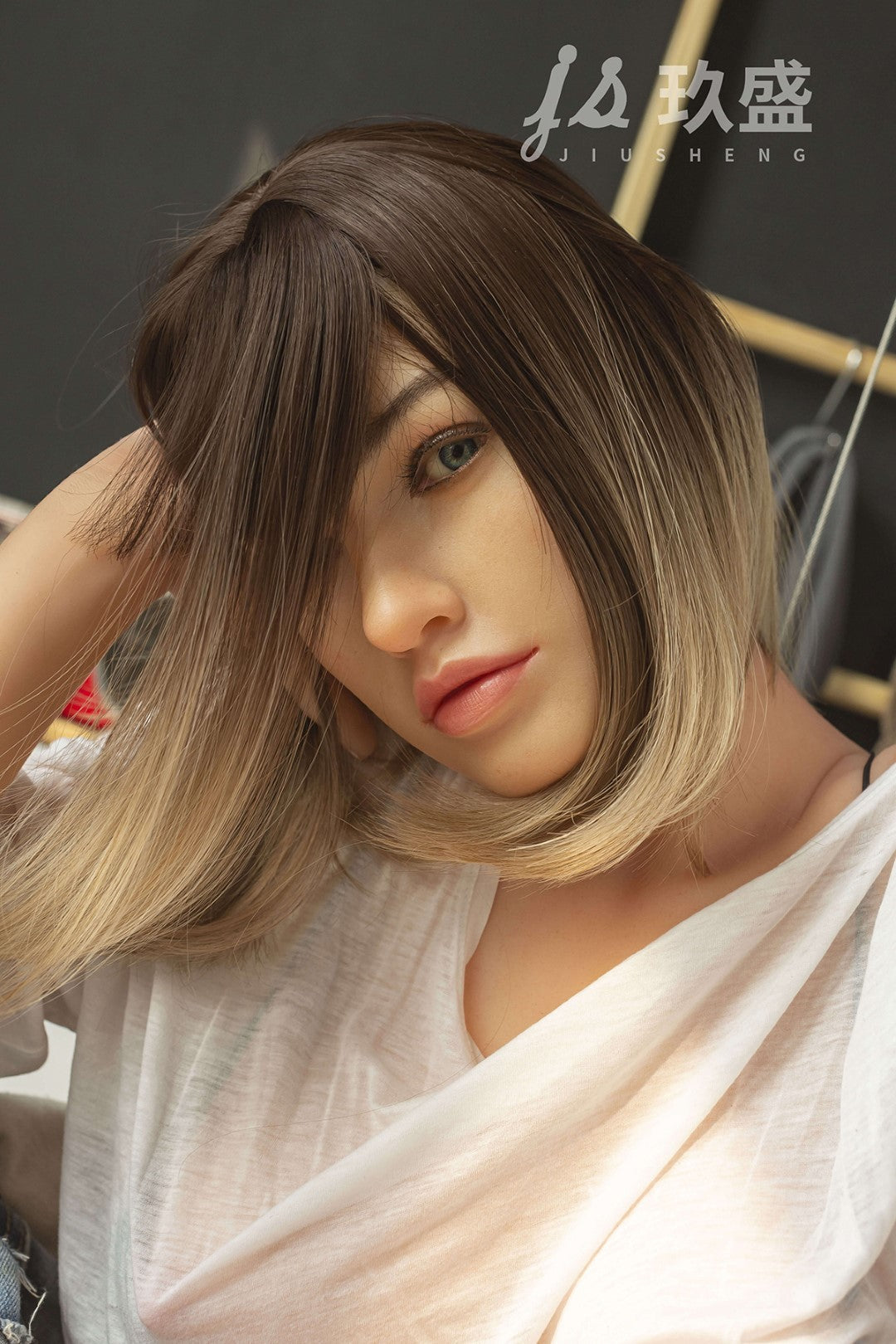 Lisa Sex Doll (Jiusheng 163cm F-Cup #3 TPE+σιλικόνη)