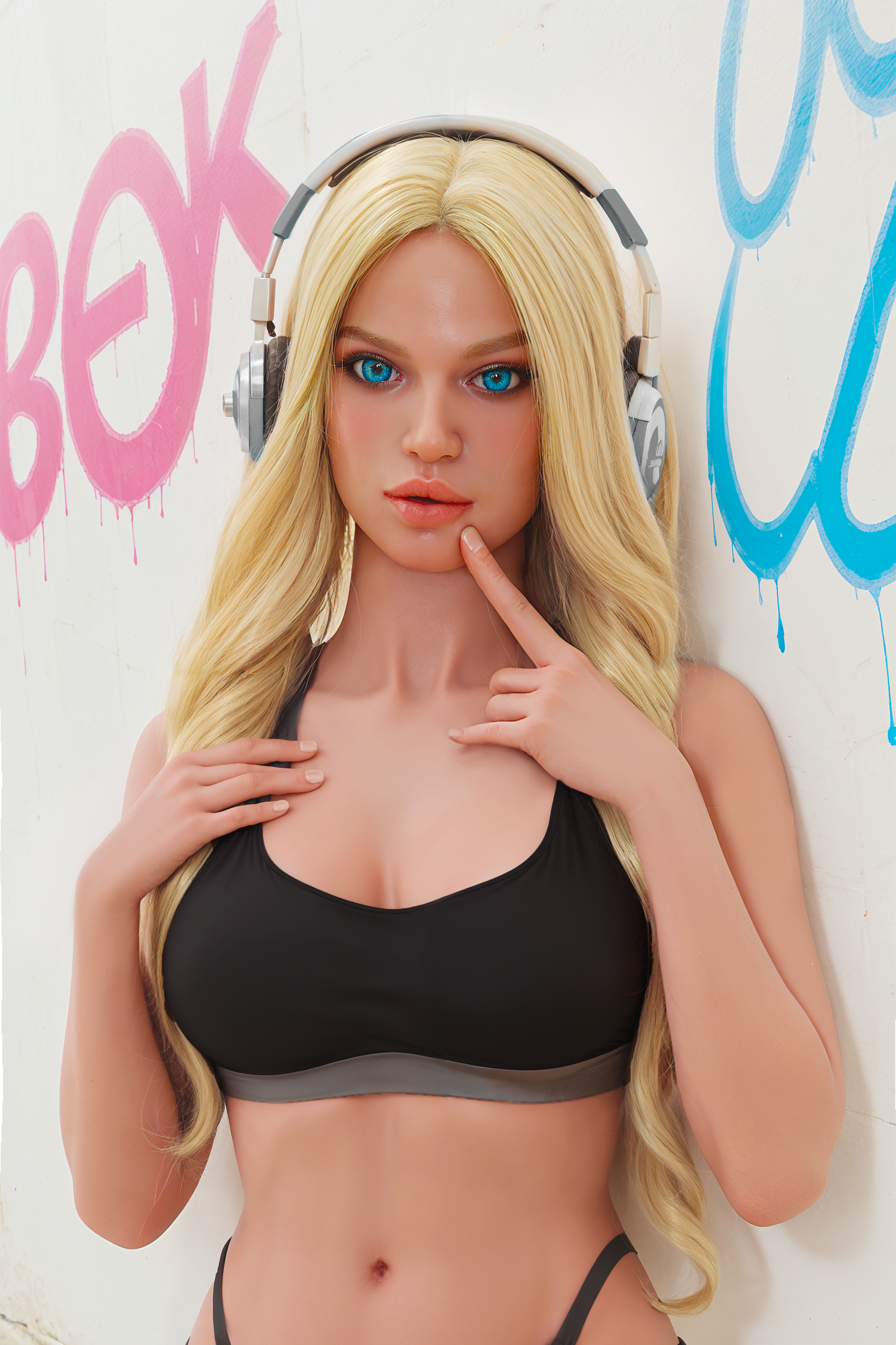 Jackie Sex Doll (Aibei Doll 166cm D-Kupa #AB4 TPE+σιλικόνη)