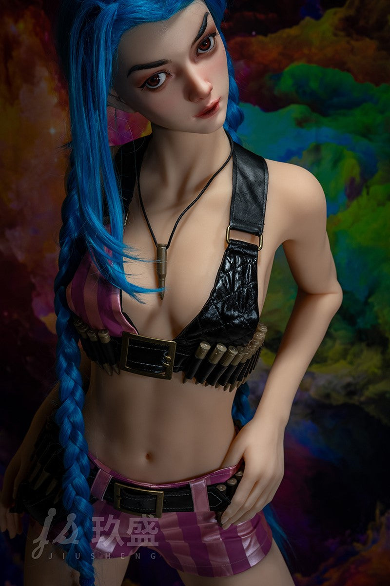 Jinx Sex Doll (Jiusheng 168cm C-Cup #72 TPE+σιλικόνη)