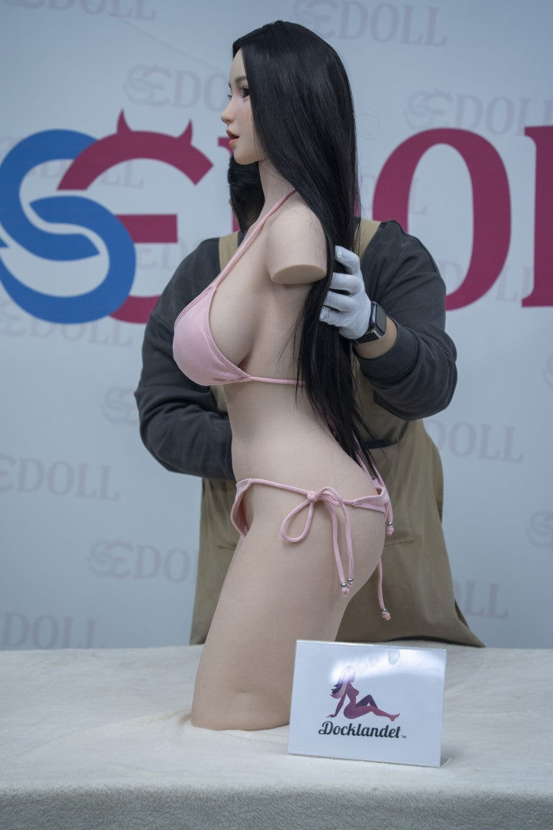 Melody.A Torso Sex Doll (SEDoll 107cm H-Cup #0120SO RST σιλικόνη)
