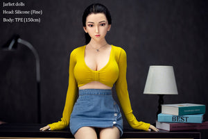 Fine Sex doll (Jarliet 150cm D-cup TPE+silicone)