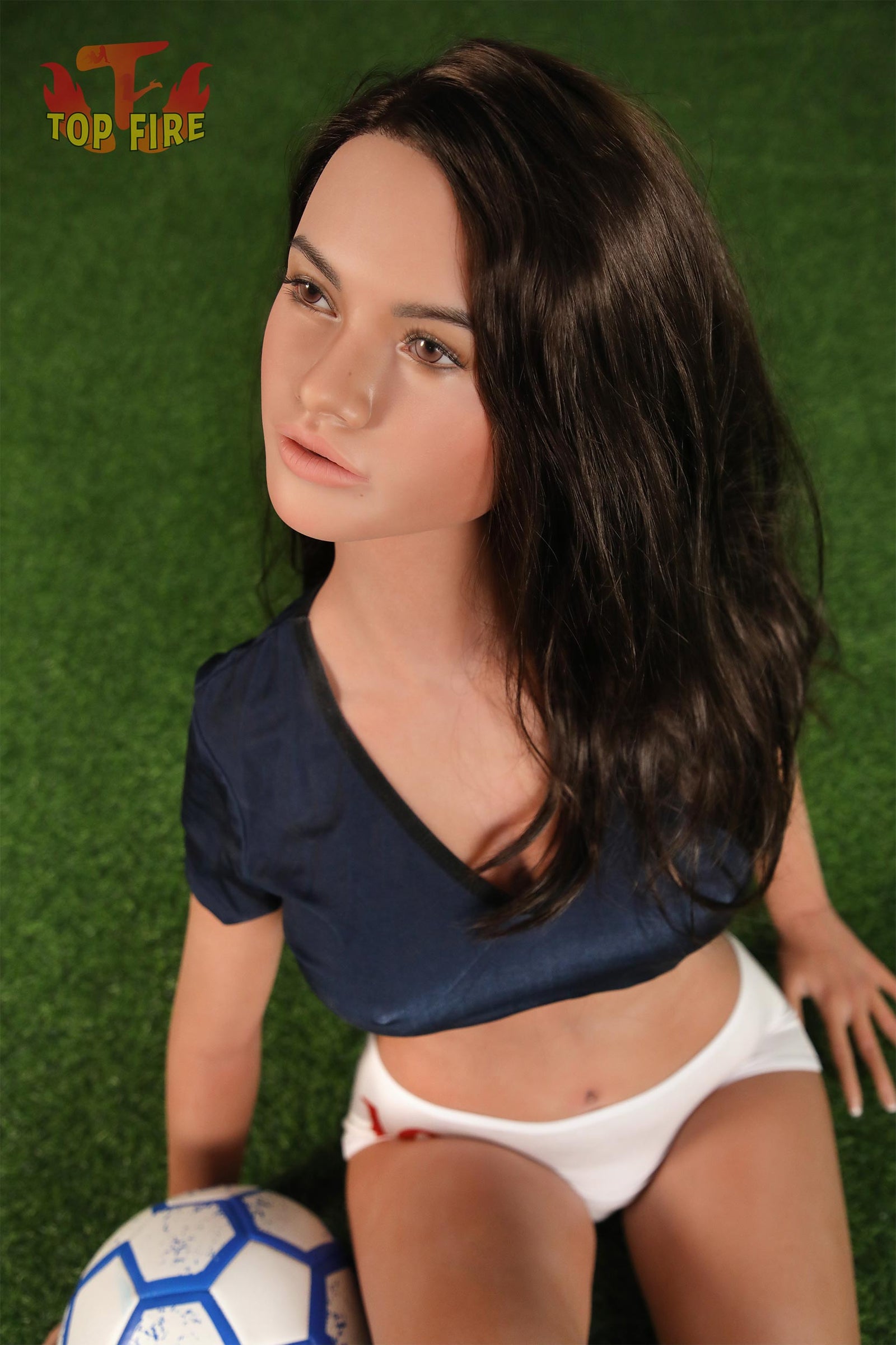 Έντμα σεξ κούκλα (Top Fire Doll Σιλικόνη 165cm C-cup T13)
