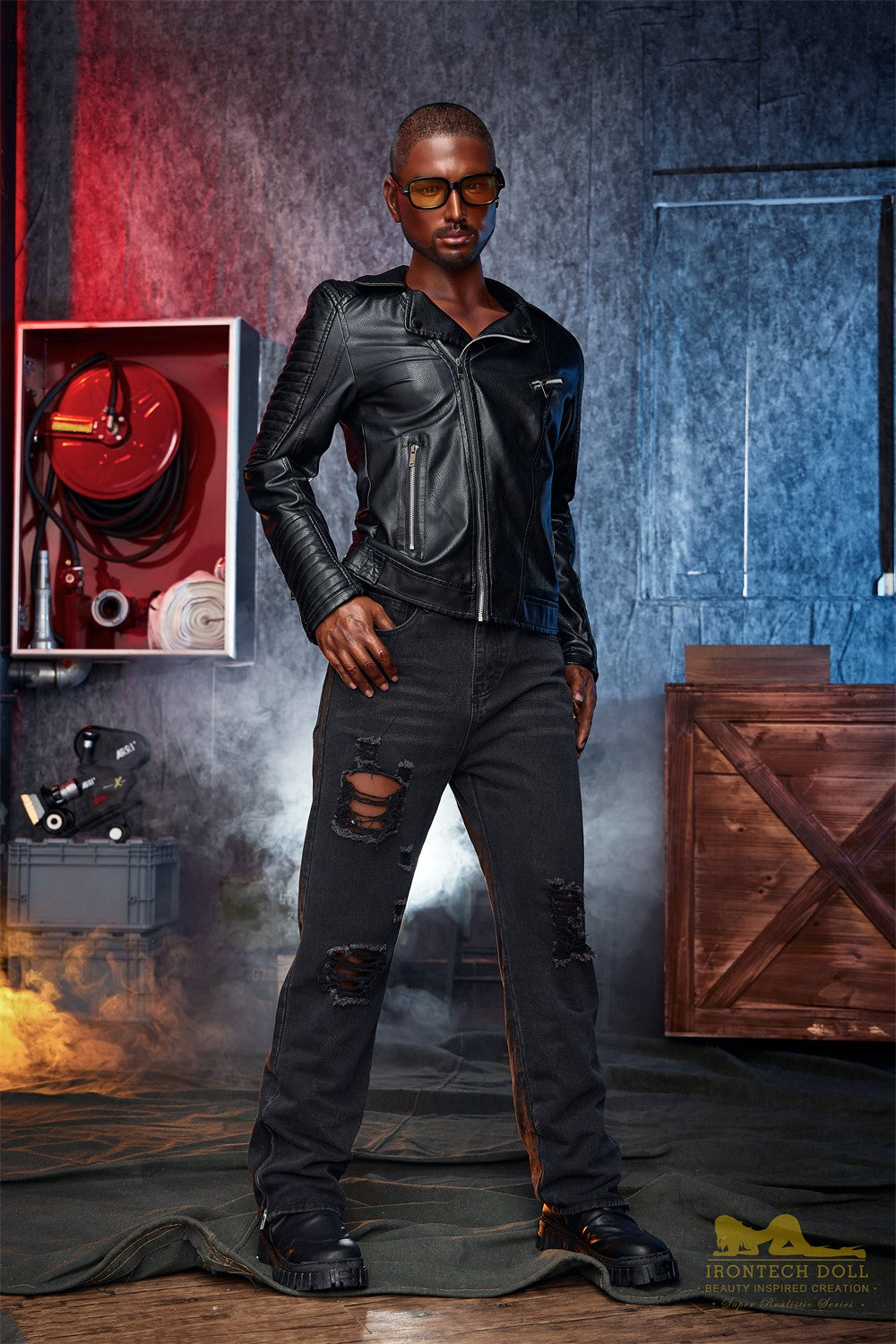 Κέβιν ανδρική σεξουαλική κούκλα (Irontech Doll Σιλικόνη 170cm M1)