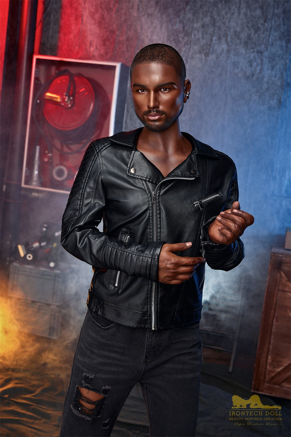 Κέβιν ανδρική σεξουαλική κούκλα (Irontech Doll Σιλικόνη 170cm M1)