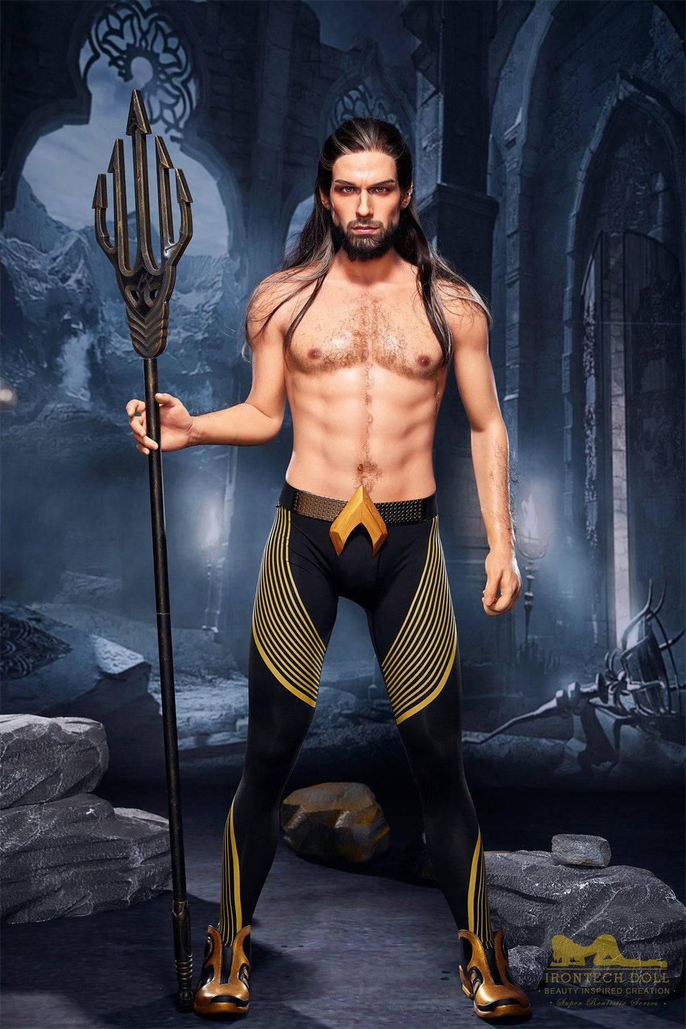 Η αρσενική σεξουαλική κούκλα του Thomas (Irontech Doll 170cm M5 σιλικόνη)