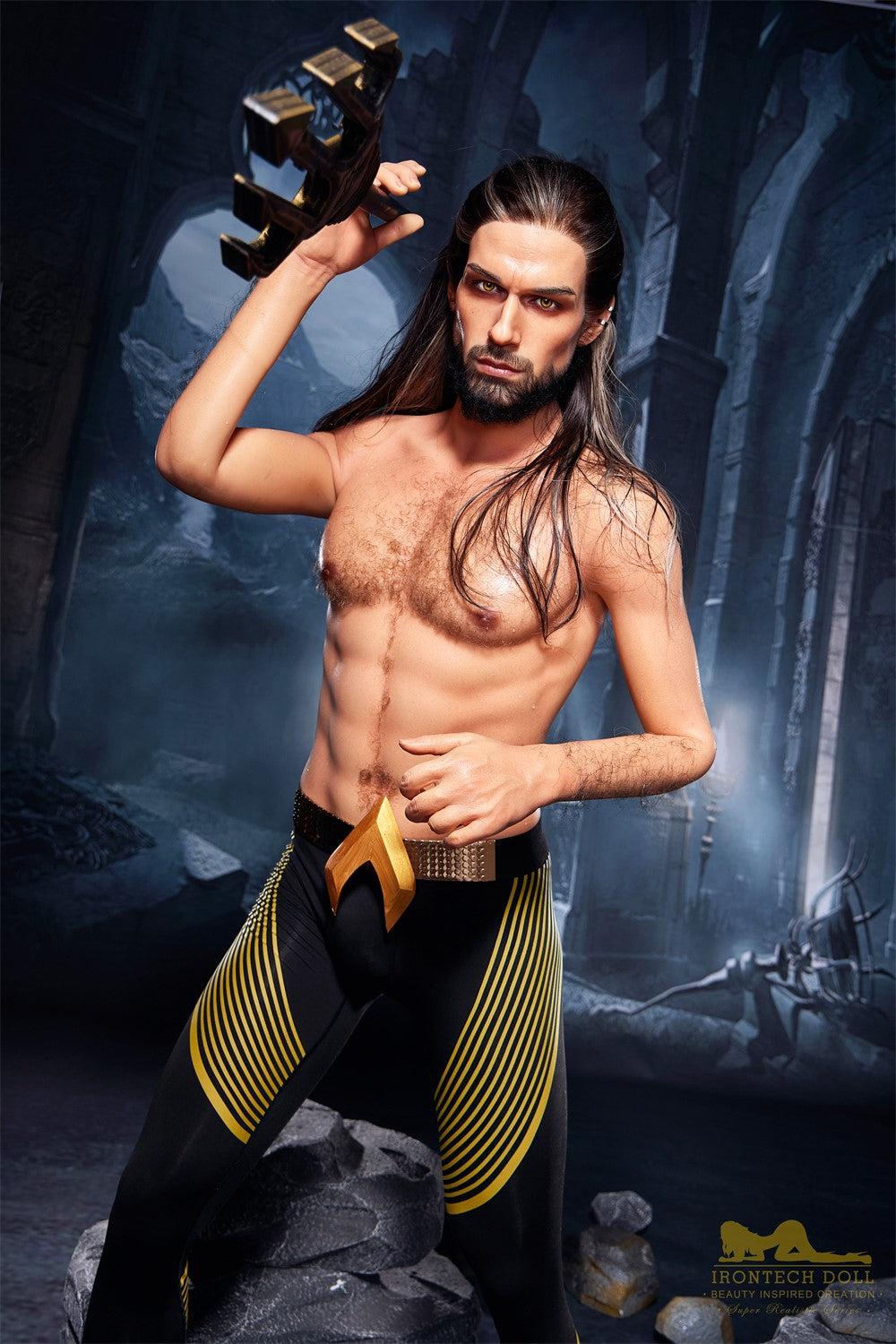 Η αρσενική σεξουαλική κούκλα του Thomas (Irontech Doll 170cm M5 σιλικόνη)