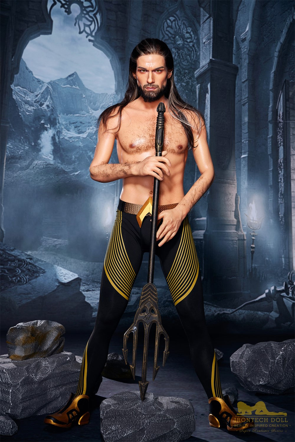 Η αρσενική σεξουαλική κούκλα του Thomas (Irontech Doll 170cm M5 σιλικόνη)