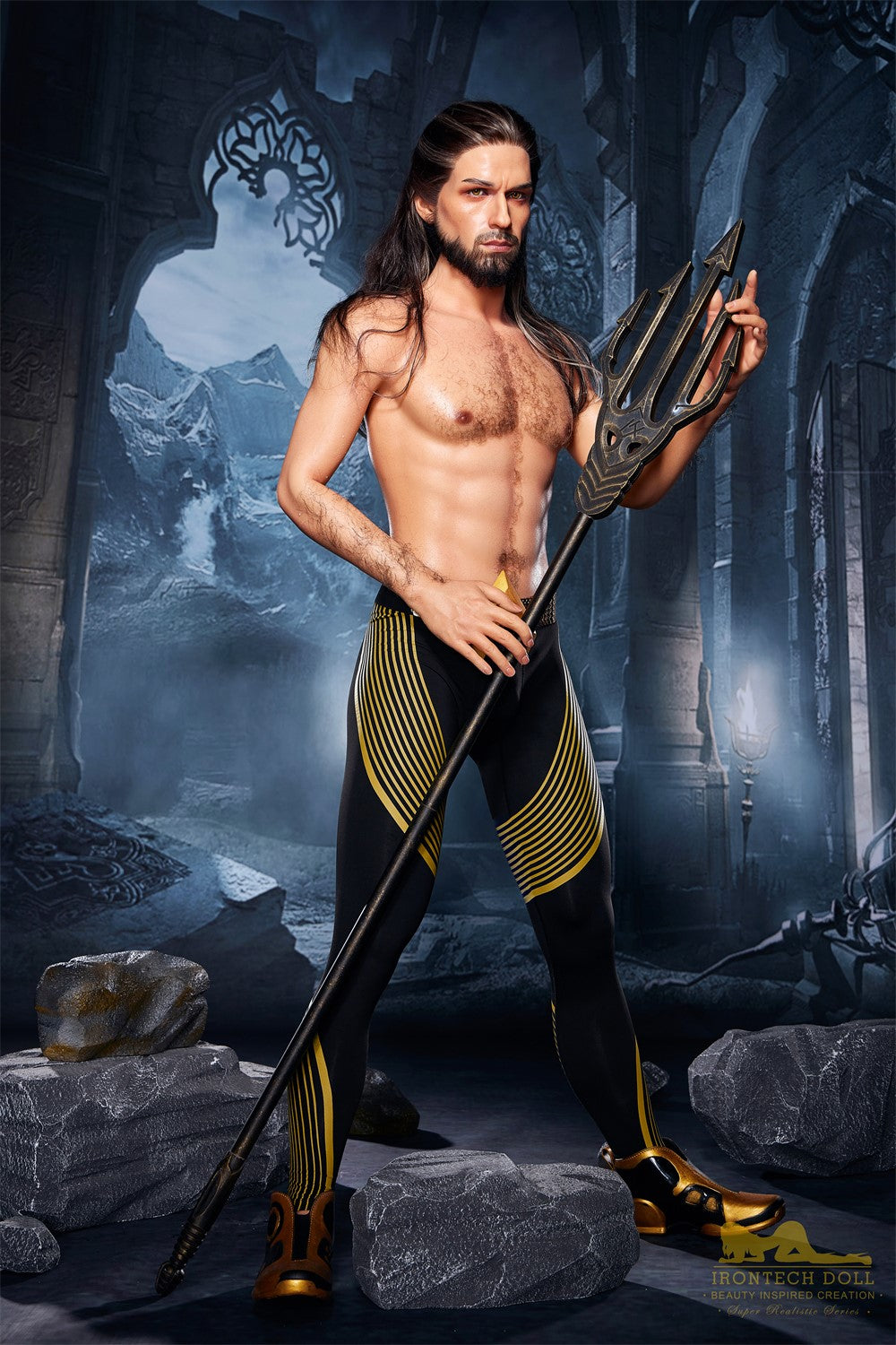 Η αρσενική σεξουαλική κούκλα του Thomas (Irontech Doll 170cm M5 σιλικόνη)