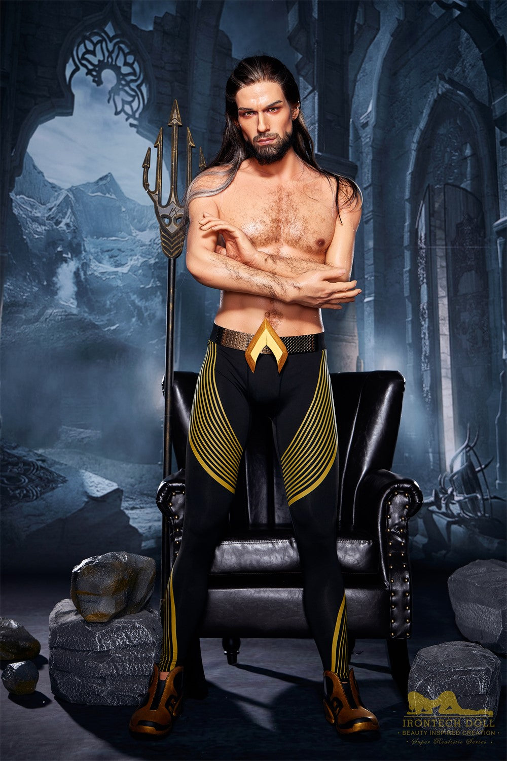 Ανδρική σεξουαλική κούκλα Thomas (Irontech Doll Σιλικόνη M5 170cm)