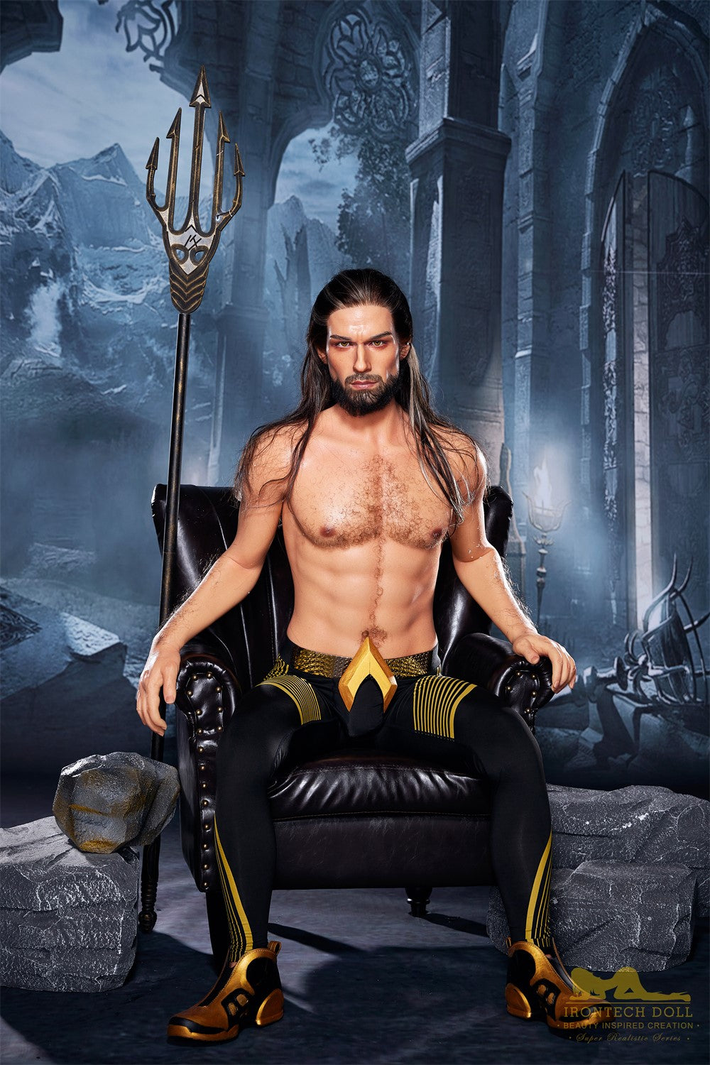 Η αρσενική σεξουαλική κούκλα του Thomas (Irontech Doll 170cm M5 σιλικόνη)