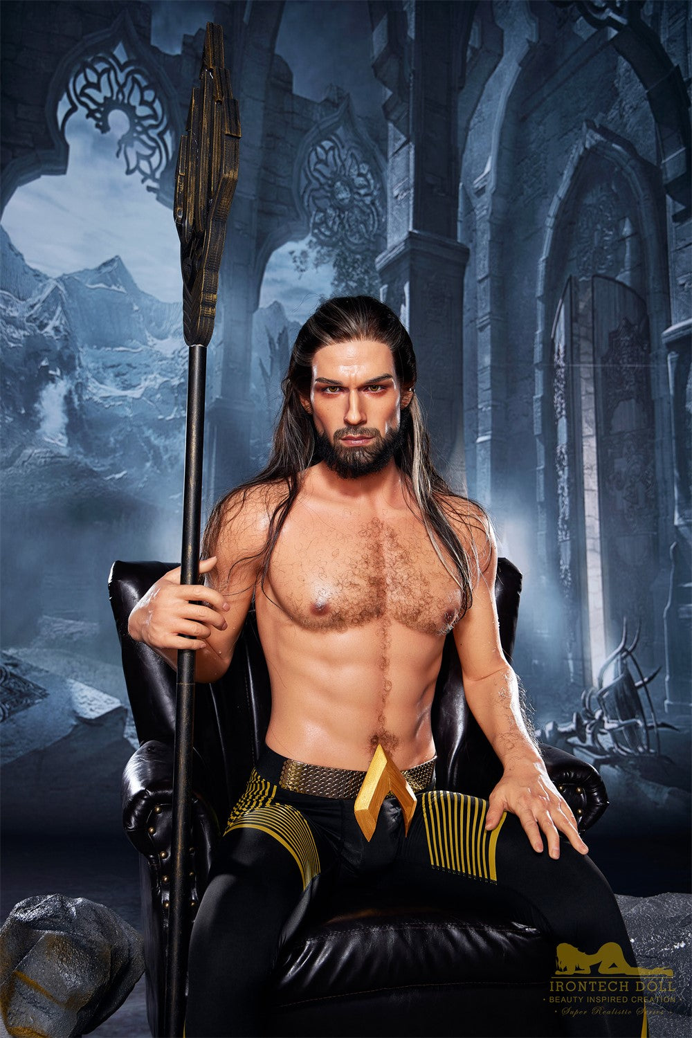 Ανδρική σεξουαλική κούκλα Thomas (Irontech Doll Σιλικόνη M5 170cm)