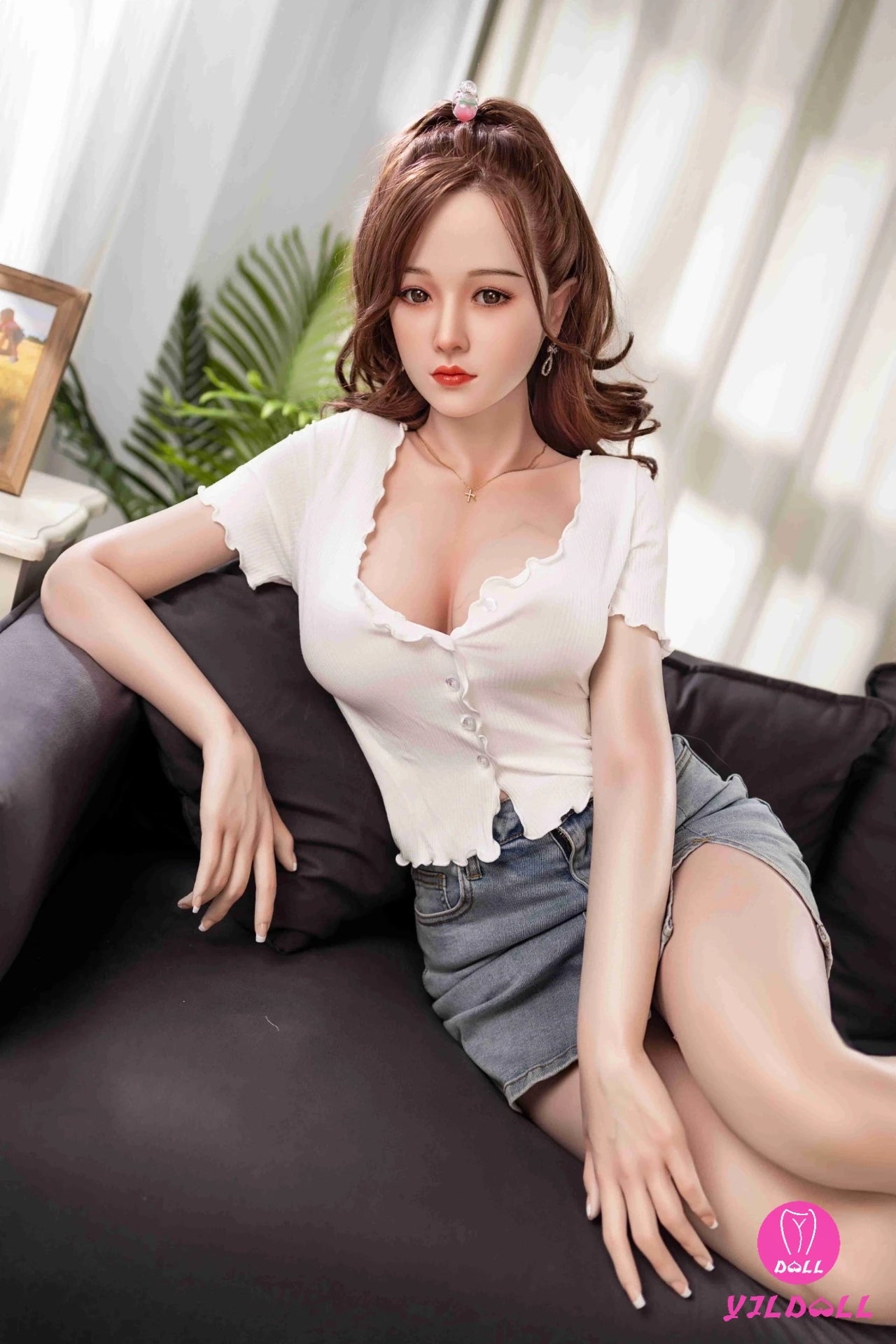 Addilynn Sex Doll (YJL Doll 165cm D-Cup #359 TPE+σιλικόνη)