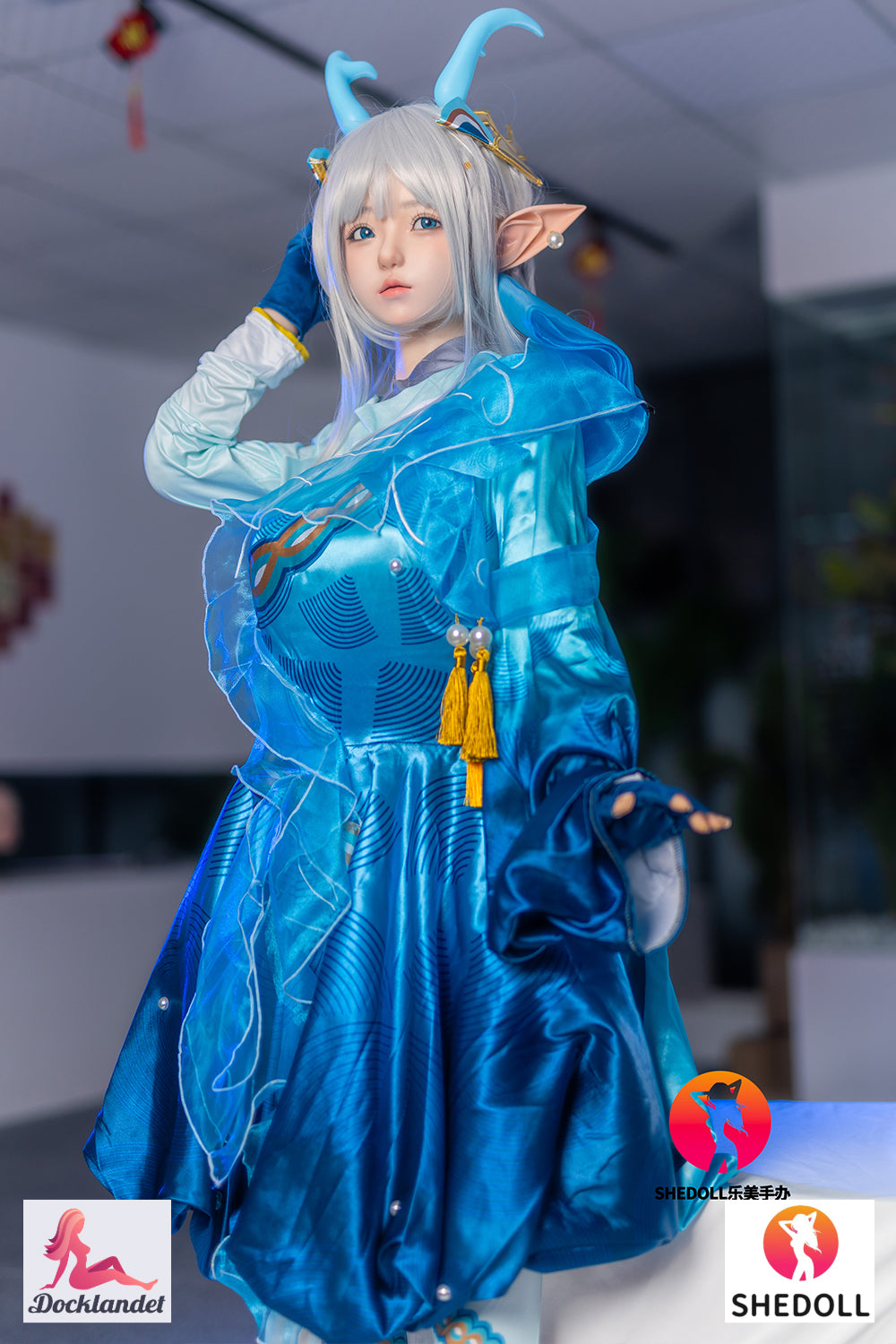 Aileen Sex Doll (SHEDOLL 148cm D-Cup #SH087 2.0 σιλικόνη)