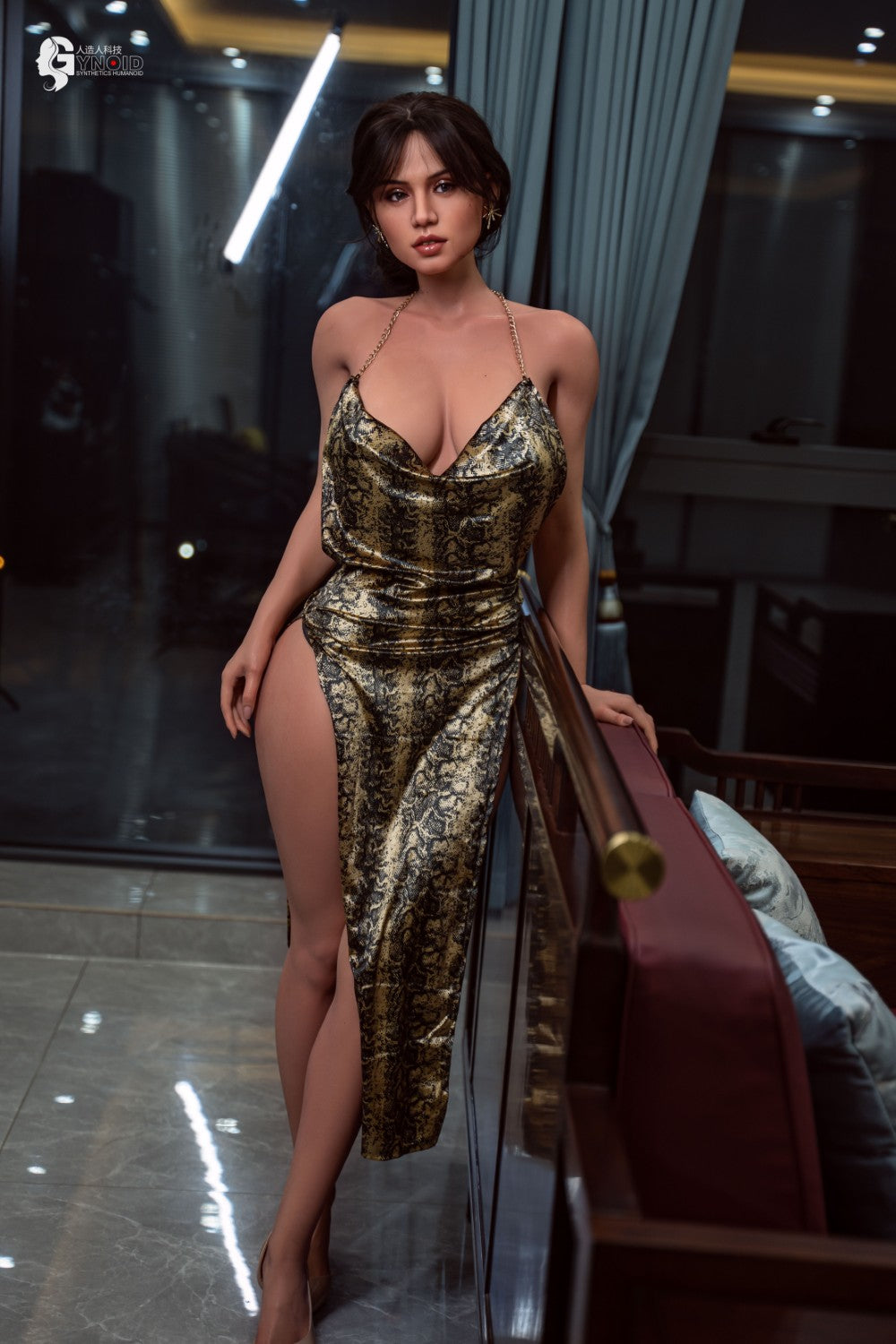 Σεξ κούκλα Τζίνα Μοντέλο 21 Deluxe (Gynoid Doll Σιλικόνη F-Cup 164 cm)