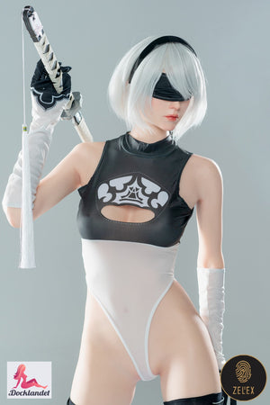 2b Κούκλα σεξ (Zelex 170cm C-Cup GE57Z σιλικόνη)