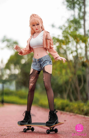 Lasley Sex Doll (YJL Doll 148cm D-Cup #369 TPE+σιλικόνη)