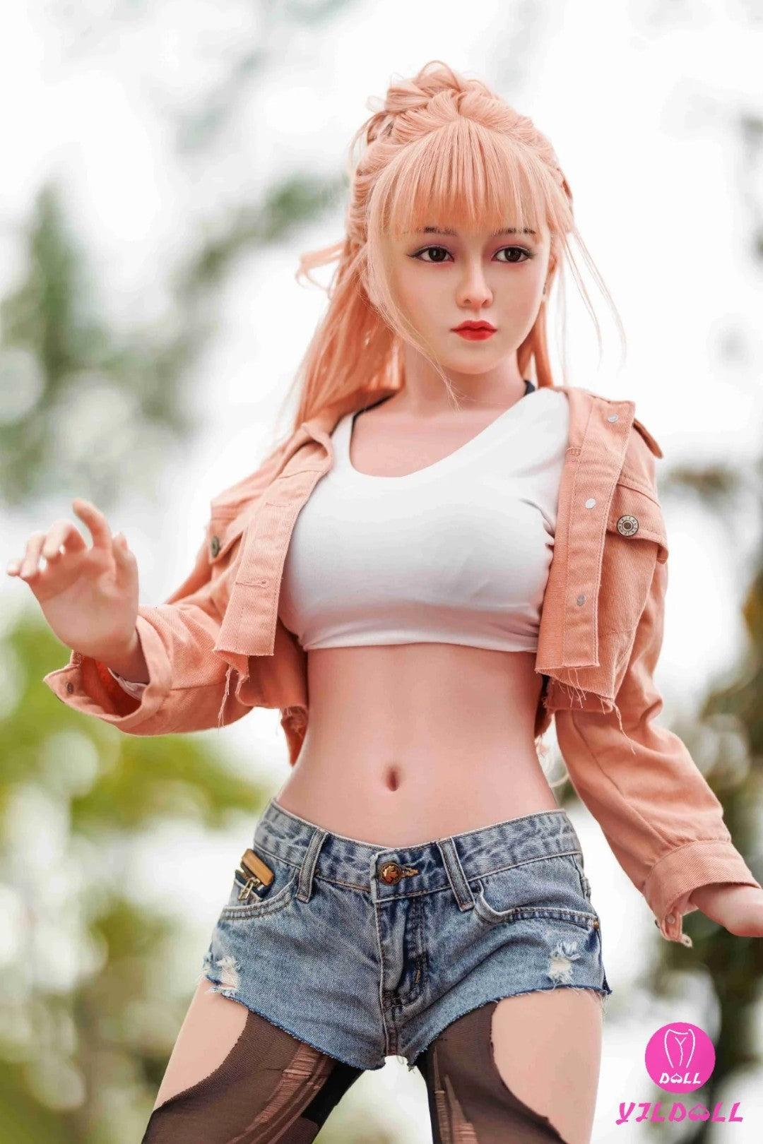 Ansley Sex Doll (YJL Doll 148cm D-Cup #369 TPE+Σιλικόνη)