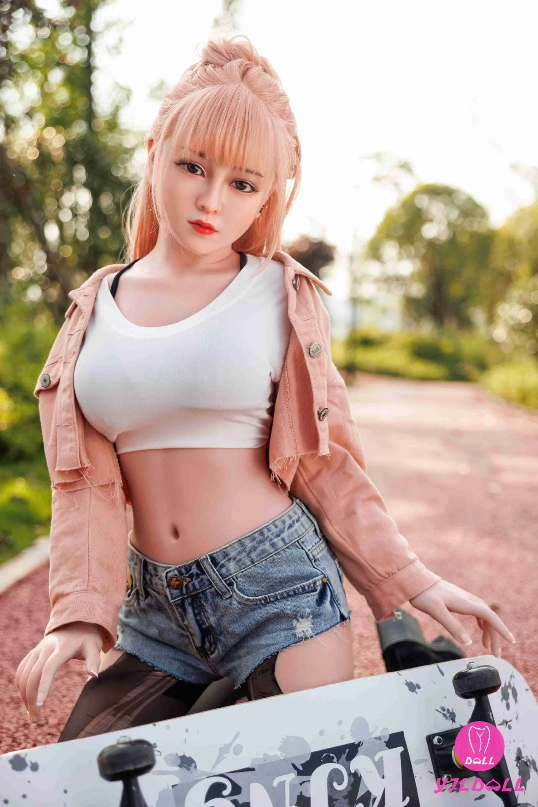 Ansley Sex Doll (YJL Doll 148cm D-Cup #369 TPE+Σιλικόνη)