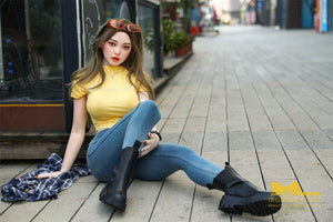 Eileen Sex Doll (Irontech Doll 159cm G-Cup S40 TPE+σιλικόνη)