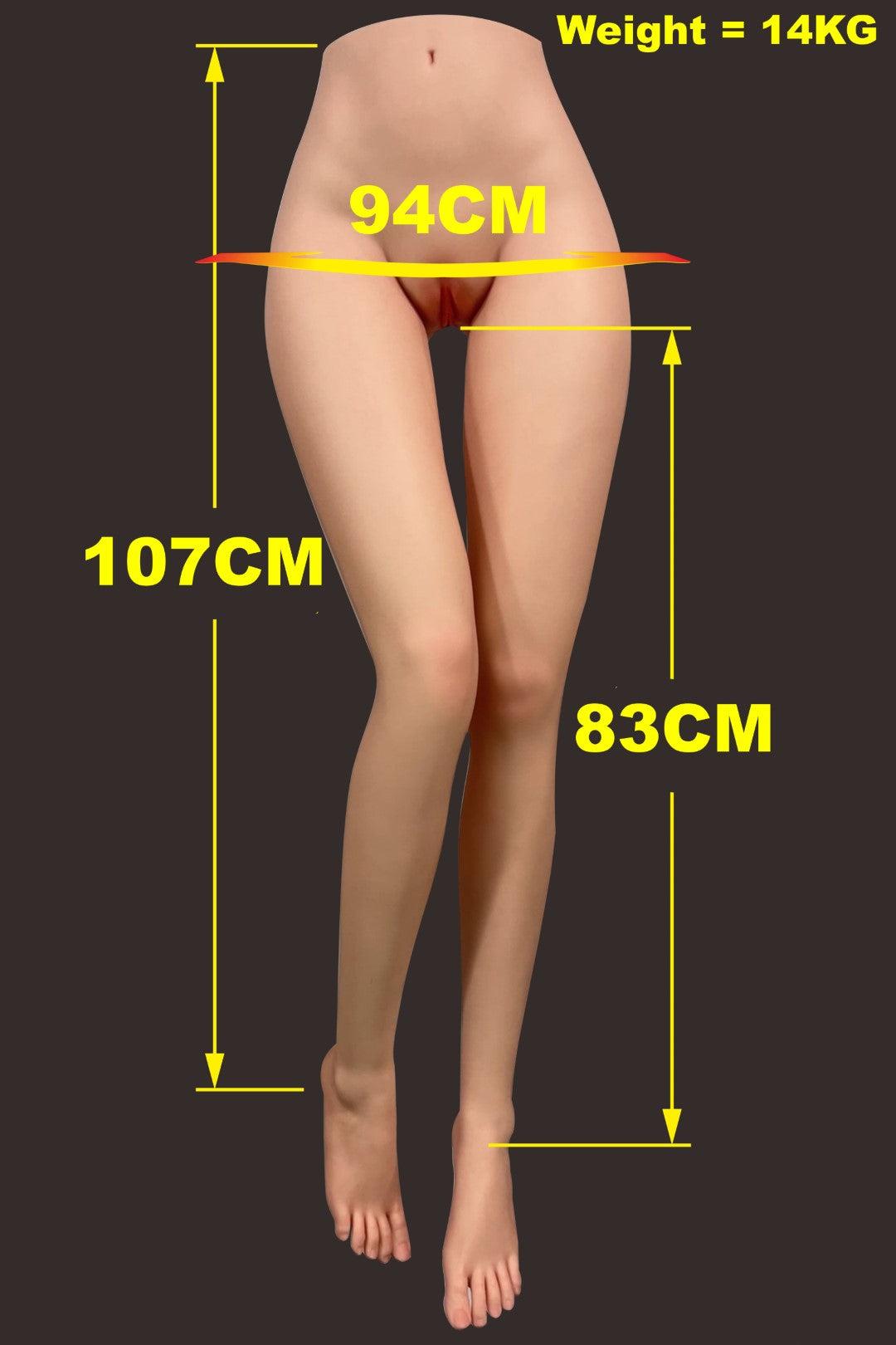 Πόδια (Tayu-Doll 107cm σιλικόνη)