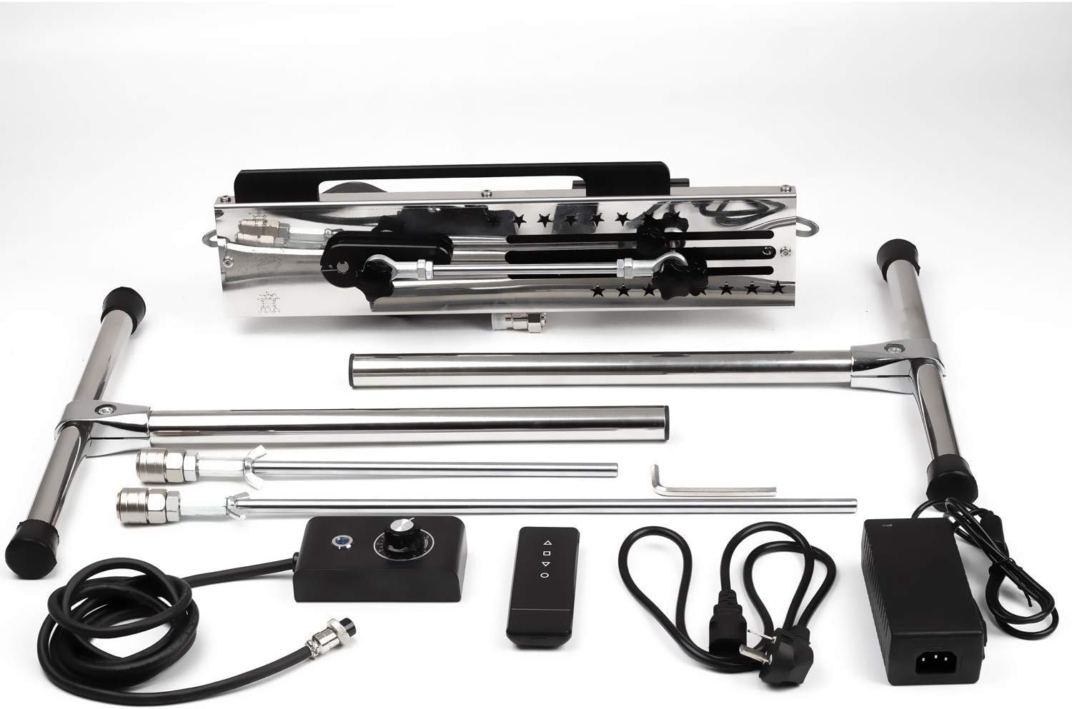 Επαγγελματικό Sex Machine με Ρυθμιζόμενη Ταχύτητα & Διπλό Έλεγχο - Μοτέρ 120W