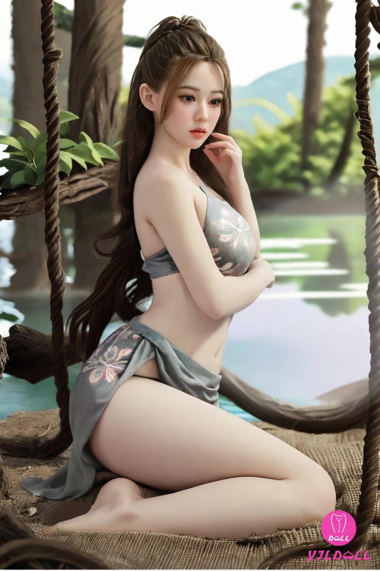 Elliott Sex doll (YJL Doll 168cm E-cup #402 TPE+silicone)