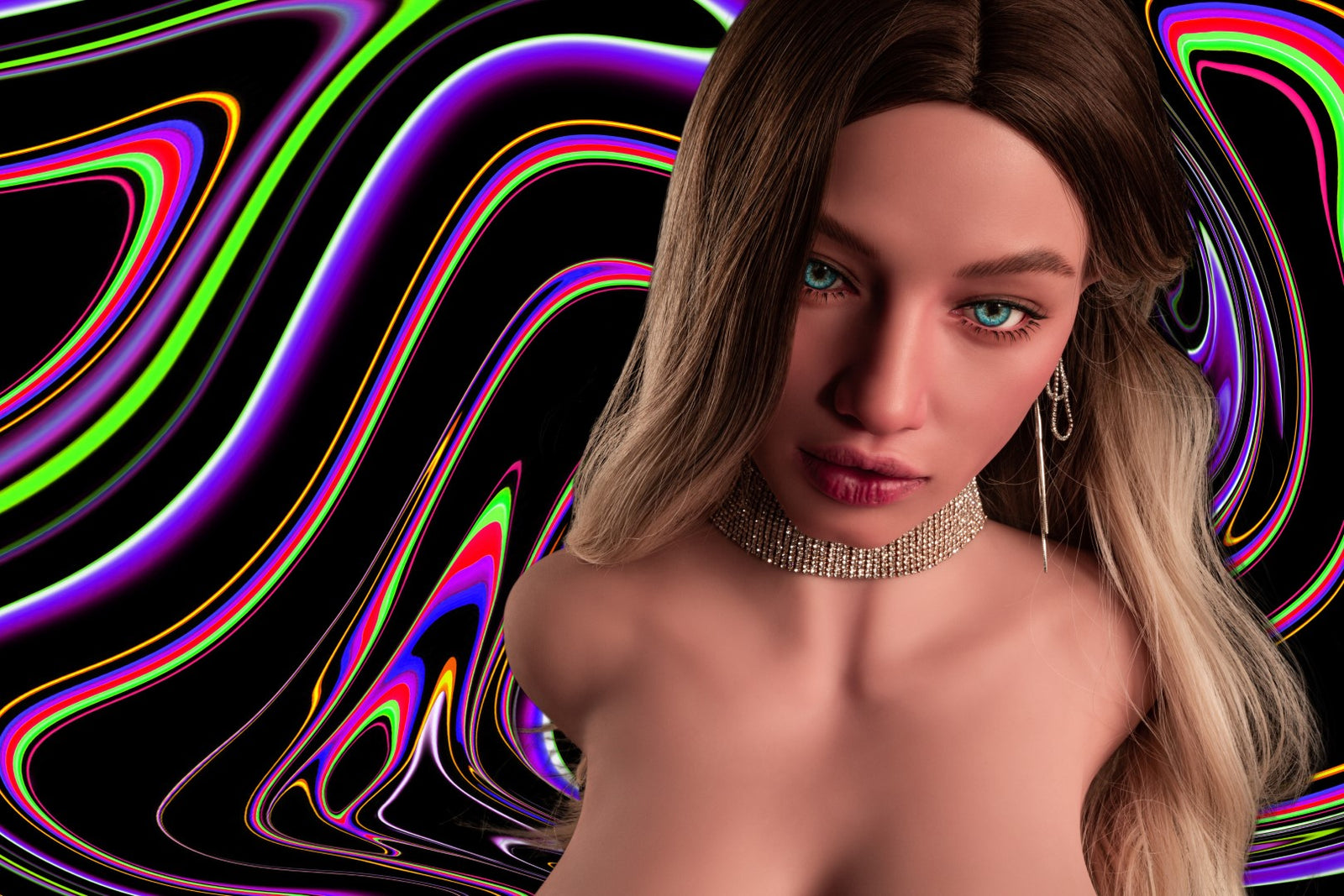 Sola Κούκλα σεξ κορμού (Climax Doll Pro 110cm L-cup TPE+Silicone)