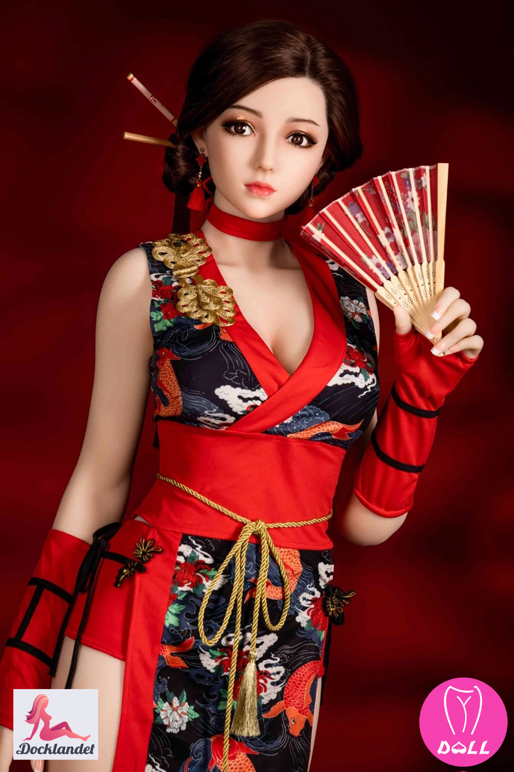 Jolene Sex Doll (YJL Doll 165cm D-Cup #439 TPE+Σιλικόνη)