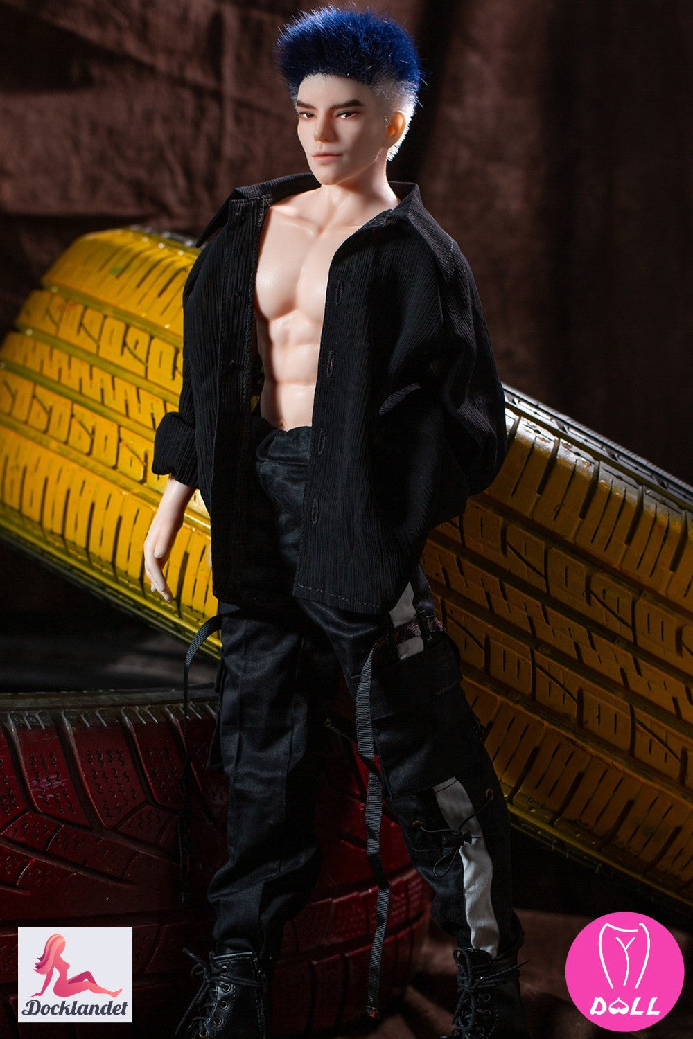 Paul Male Sex Doll (YJL Doll 62cm MD015 σιλικόνη)