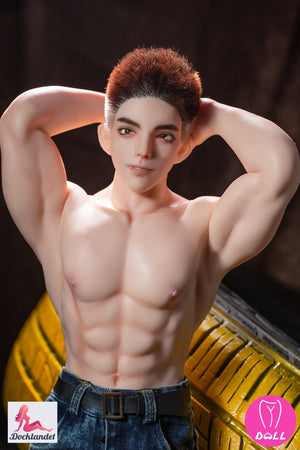 George Male Sex Doll (YJL Doll 62cm MD017 σιλικόνη)