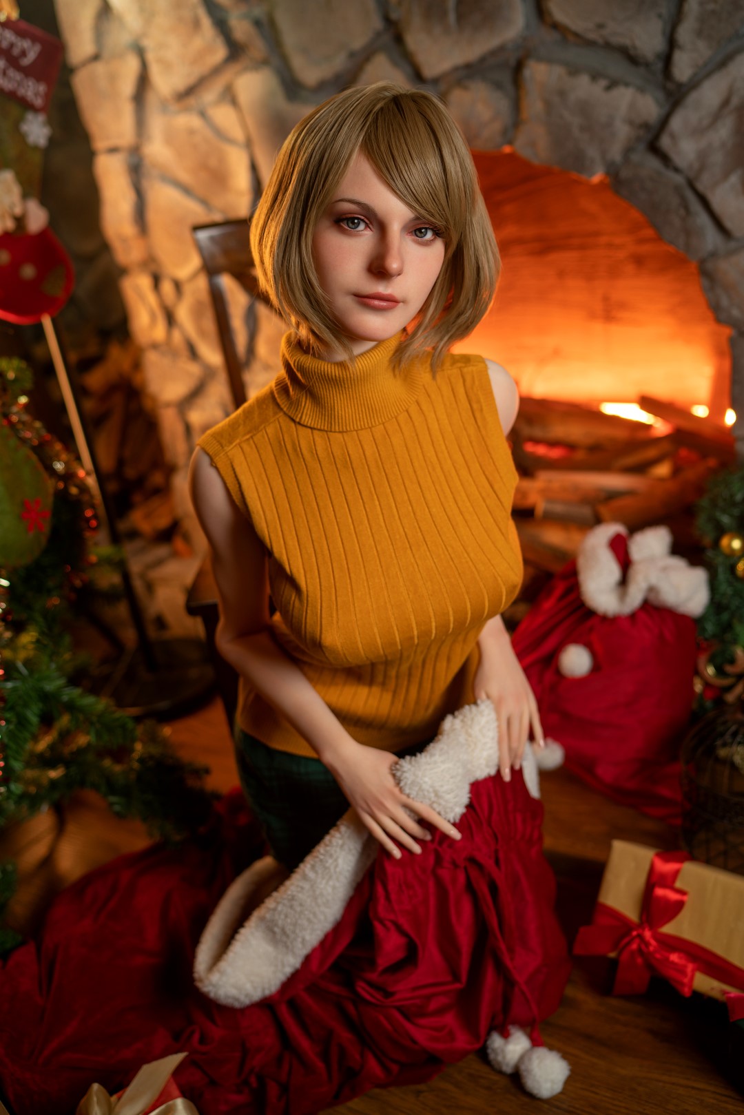 Ashley Graham Sex Doll (Game Lady Σιλικόνη 171 cm G-Cup No.22)