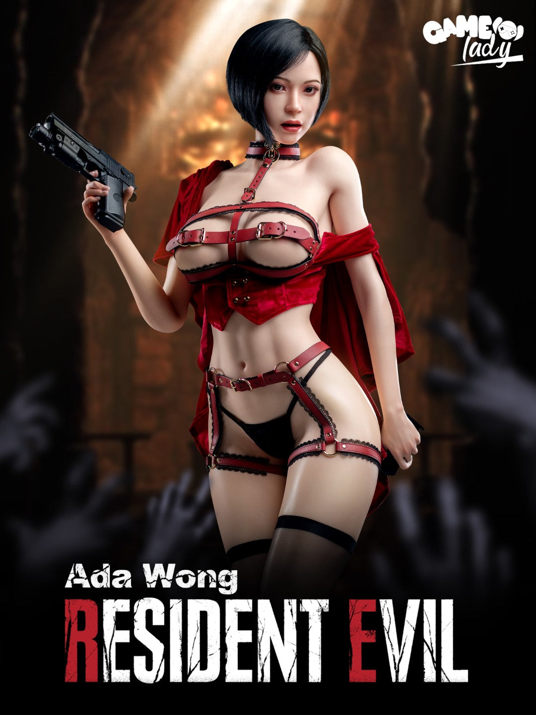 Ada Wong Sex doll (Game Lady 171cm G-cup No. 21 silicone)