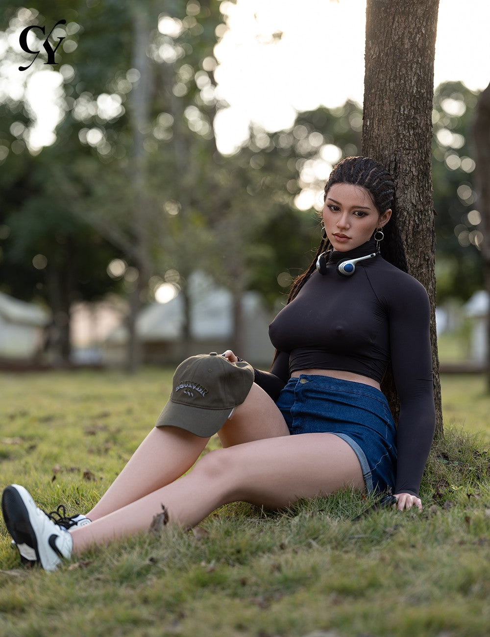 Amber κούκλα του σεξ (TOP CYDOLL 170 cm D-cup TPE+Σιλικόνη)