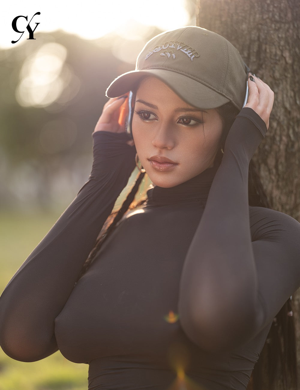 Amber κούκλα του σεξ (TOP CYDOLL 170 cm D-cup TPE+Σιλικόνη)