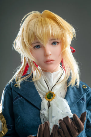 Violet Sex doll (Game Lady 156cm D-cup Anime No.12 silicone)
