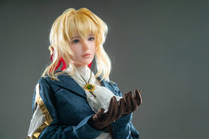 Violet Sex doll (Game Lady 156cm D-cup Anime No.12 silicone)