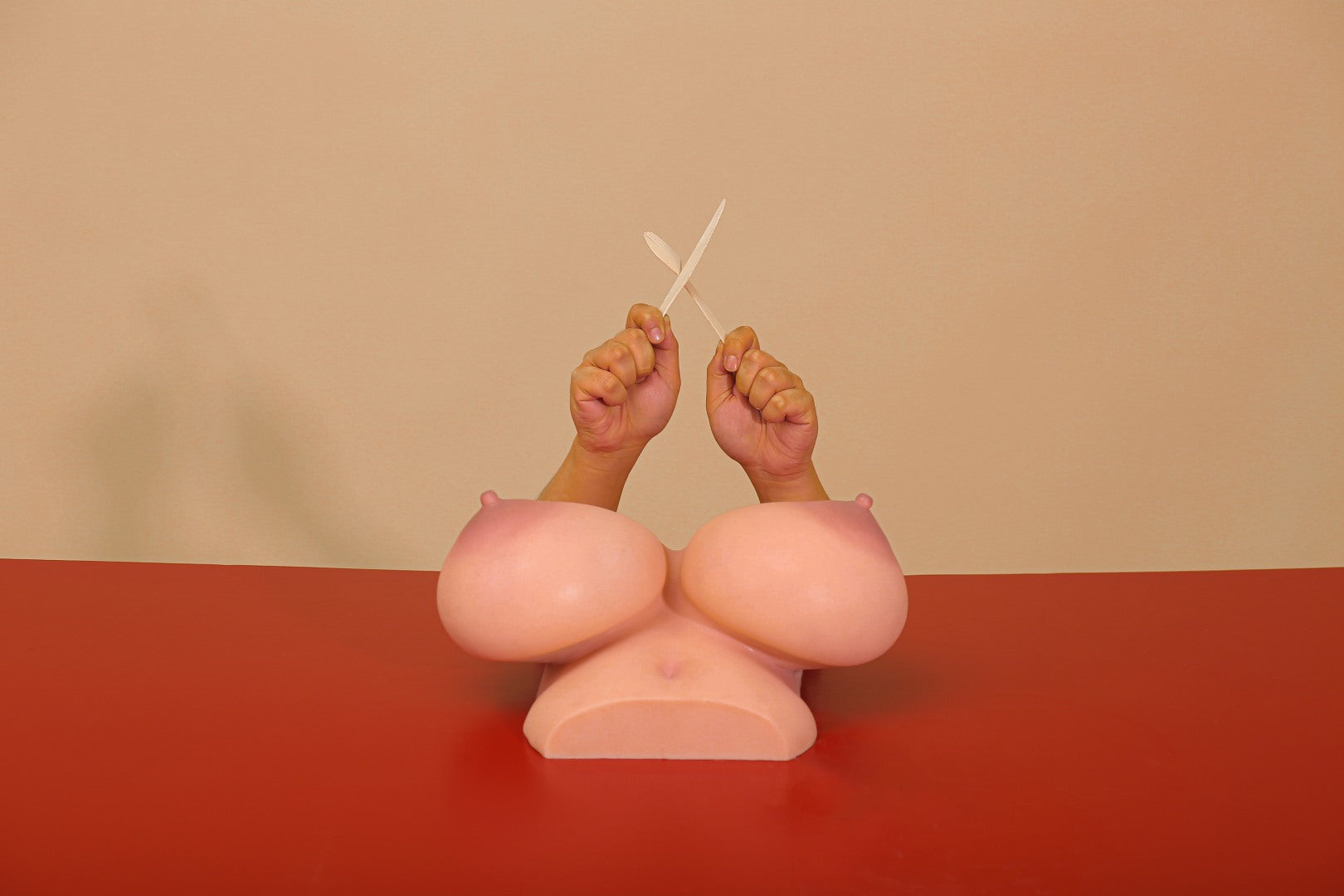 Στήθη (xl) Κούκλα σεξουαλικής κούκλας (Climax Doll Pro g-cup σιλικόνη)