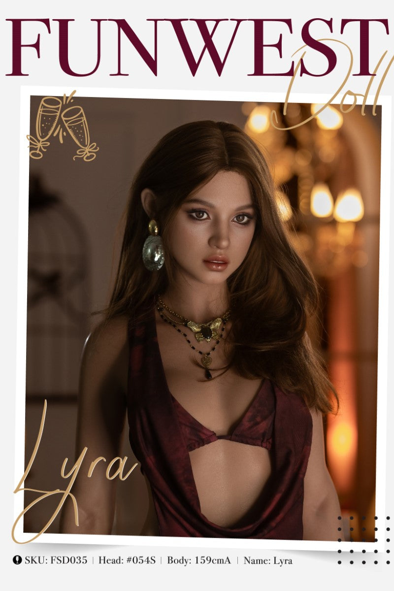 Lyra Sex Doll (FunWest Doll Σιλικόνη 159cm A-Cup #054S)