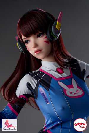 D.Va Hana Song Sex Doll (Game Lady 167cm D-Kupa Νο.23 σιλικόνη)