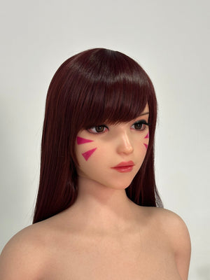 D.Va Hana Song Sex Doll (Game Lady 167cm D-Kupa Νο.23 σιλικόνη)
