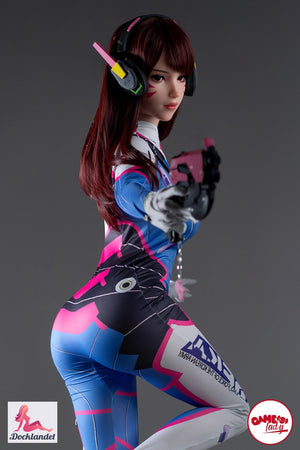 D.Va Hana Song Sex Doll (Game Lady 167cm D-Kupa Νο.23 σιλικόνη)