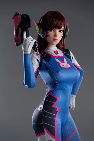 D.Va Hana Song Sex Doll (Game Lady 167cm D-Kupa Νο.23 σιλικόνη)