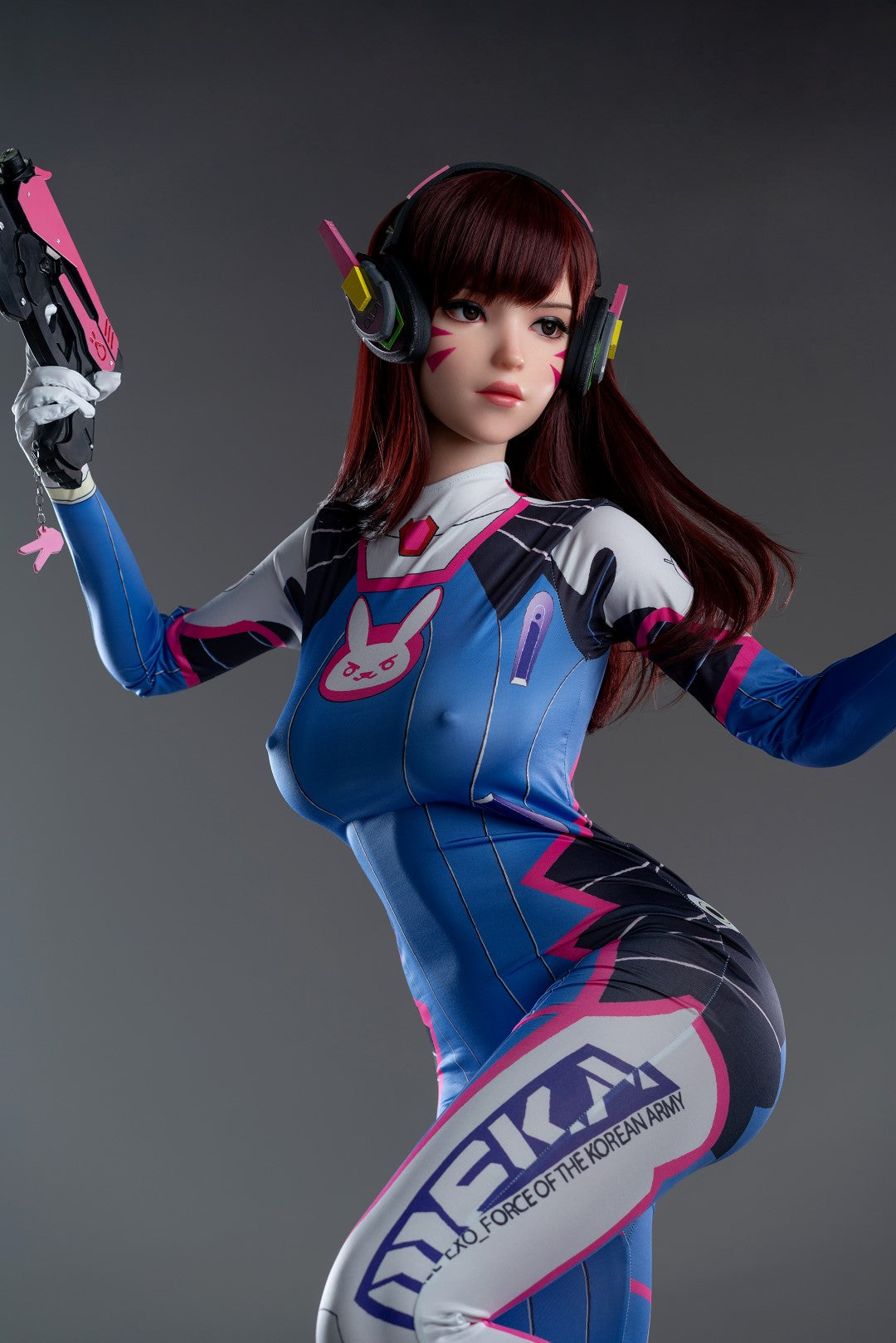 D.Va Hana Song Sex Doll (Game Lady Σιλικόνη 167cm D-Cup No.23)