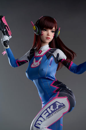 D.Va Hana Song Sex Doll (Game Lady 167cm D-Kupa Νο.23 σιλικόνη)