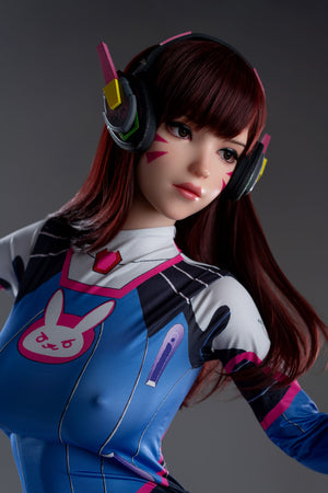 D.Va Hana Song Sex Doll (Game Lady 167cm D-Kupa Νο.23 σιλικόνη)