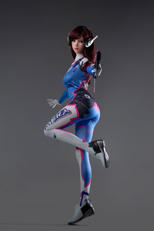 D.Va Hana Song Sex Doll (Game Lady 167cm D-Kupa Νο.23 σιλικόνη)
