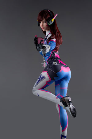 D.Va Hana Song Sex Doll (Game Lady 167cm D-Kupa Νο.23 σιλικόνη)